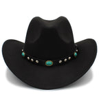 Black Felt Cowboy Hat