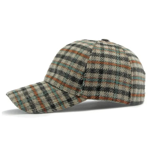 Plaid Baseball Cap