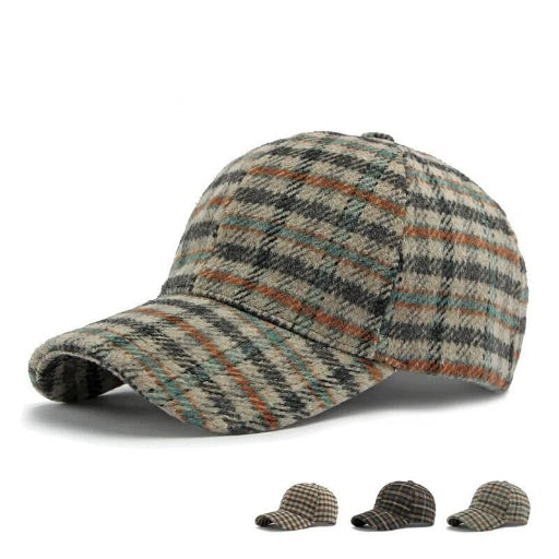 Plaid Baseball Cap