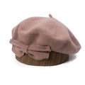 Wool Blend Bow Beret