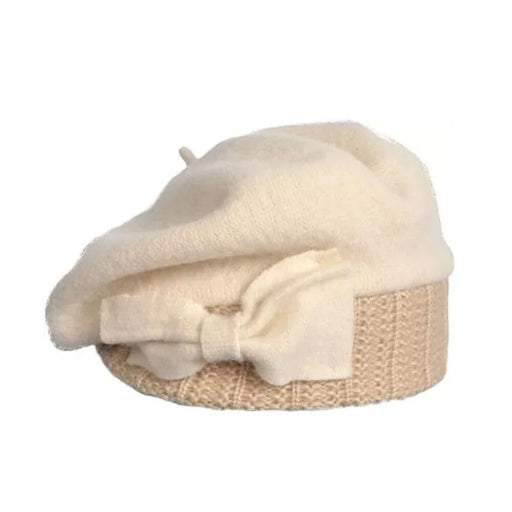 Wool Blend Bow Beret